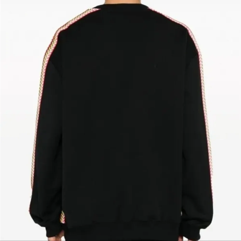 Lanvin Side Curb Crewneck Sweatshirt